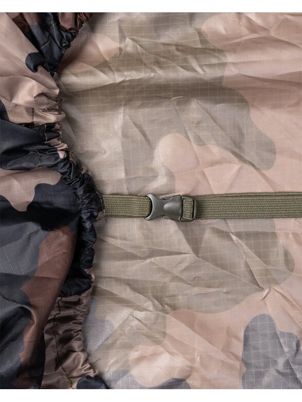 MIL-TEC GER.CCE CAMO kuprinės/krepšio dangalas 80L alyvžalia 1