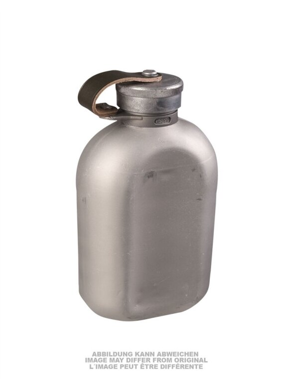 MIL-TEC Germ.alu Canteen W/cover Used Choice 2 91450300 kamufliažinė