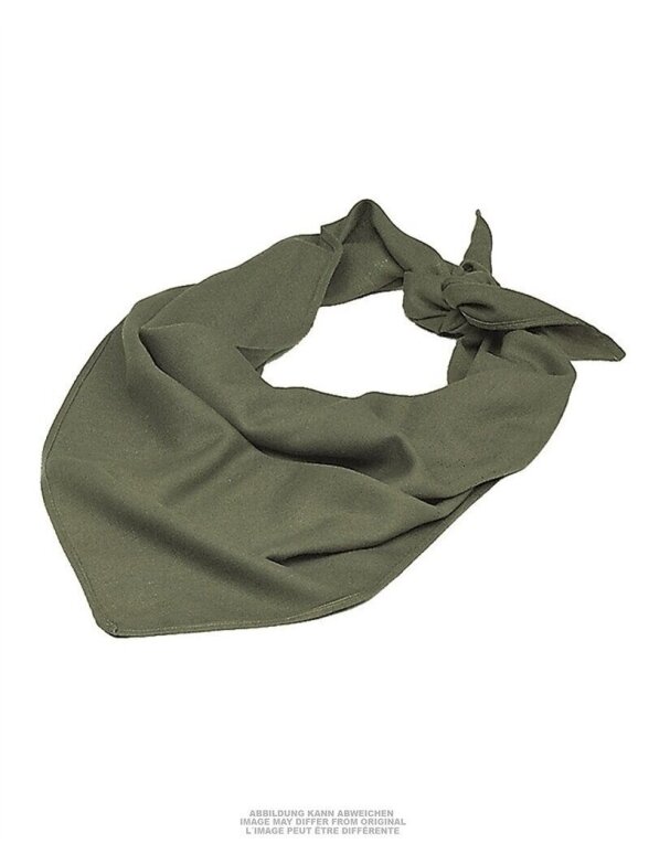 Mil-Tec Naudota vokiška bandana 91260101, alyvžalia Mil-Tec Naudota vokiška bandana 91260101, alyvžalia