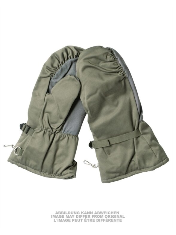 MIL-TEC German Cold Weather Mittens (8-10) Used 91258300 alyvžalia MIL-TEC German Cold Weather Mittens (8-10) Used 91258300 alyvžalia