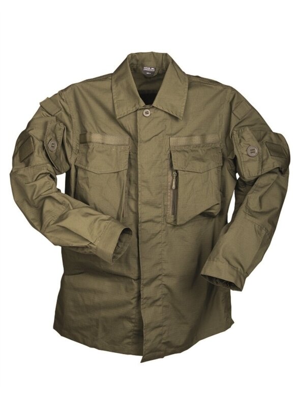 MIL-TEC German Commando Smock Shirt karinė marškinė alyvžalia MIL-TEC German Commando Smock Shirt karinė marškinė alyvžalia