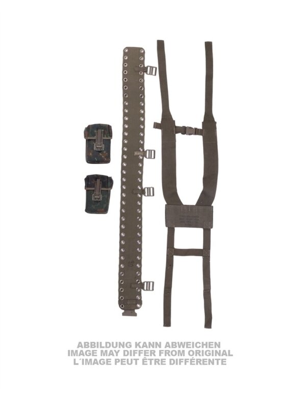 MIL-TEC German G3 4-piece Harness Set Used 91353160 kamufliažinė MIL-TEC German G3 4-piece Harness Set Used 91353160 kamufliažinė