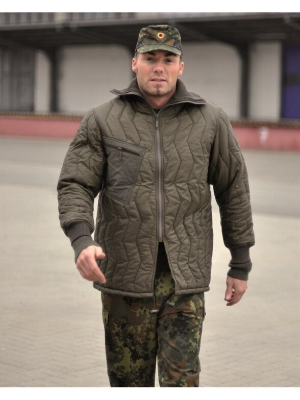 MIL-TEC German Genuine Liner F. Parka alyvžalia MIL-TEC German Genuine Liner F. Parka alyvžalia