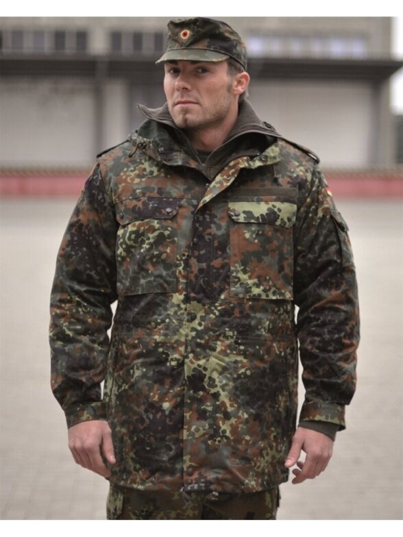 MIL-TEC vokiška taktinė parka su pamušalu Flectar MIL-TEC vokiška taktinė parka su pamušalu Flectar