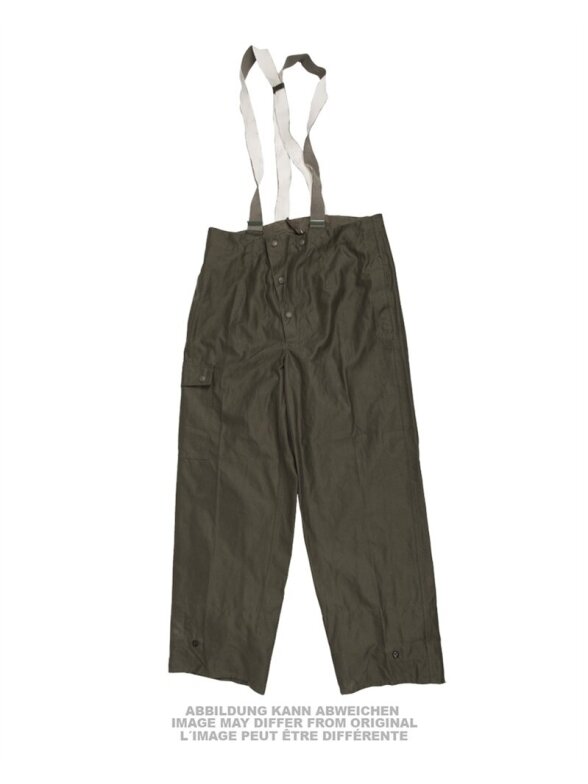 MIL-TEC German Leggings With Suspenders Used alyvžalia