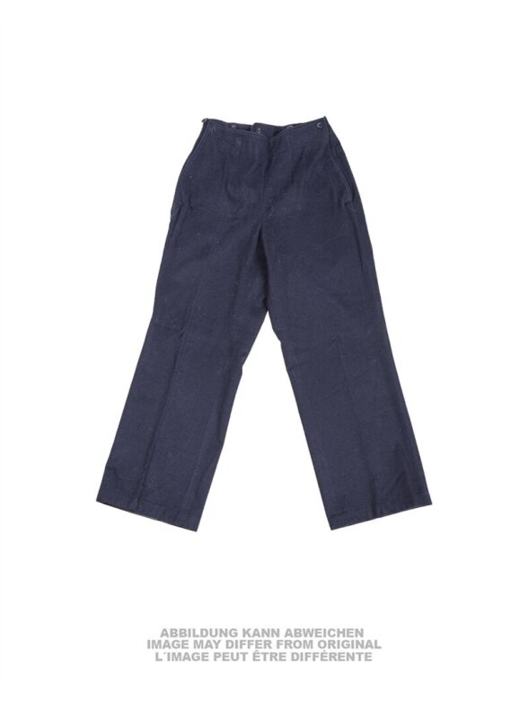 MIL-TEC German Old Style Flap Pants Used 19201650 tamsiai mėlyna