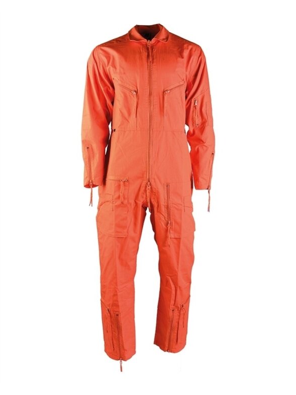 MIL-TEC German Orange Flight Coverall 11727014 šviesi