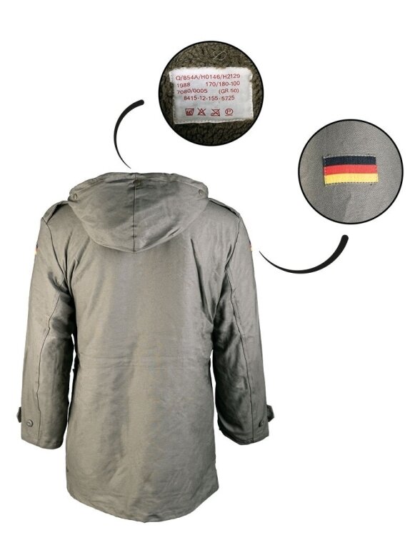 MIL-TEC Vokiška Parka su Pamušalu 10102001 alyvžalia 1