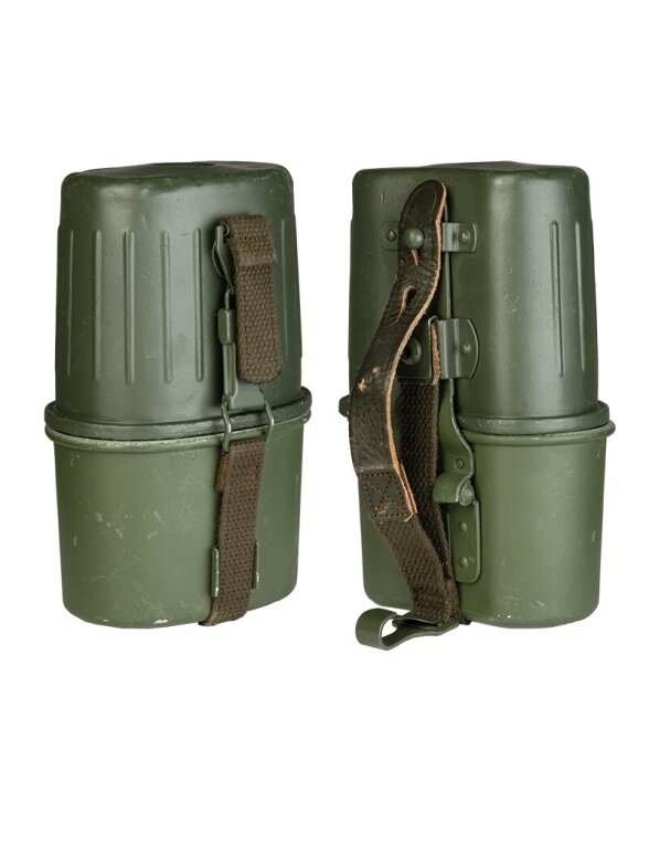 MIL-TEC German Plastic Canteen With Cup Used 91450050 alyvžalia 1