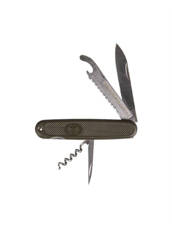 MIL-TEC peilis German Pocket Knife Old Style 15337000 alyvžalia MIL-TEC peilis German Pocket Knife Old Style 15337000 alyvžalia