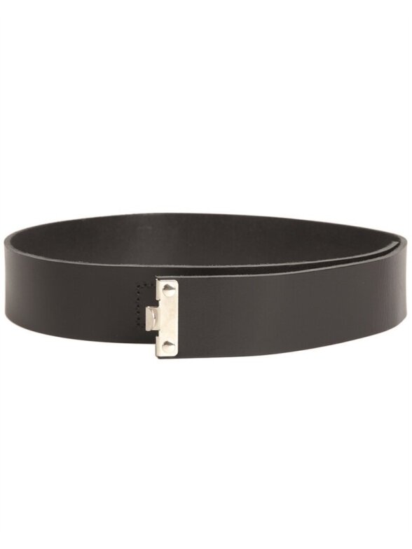 MIL-TEC German Rw Split Leather diržas 45 mm juoda MIL-TEC German Rw Split Leather diržas 45 mm juoda