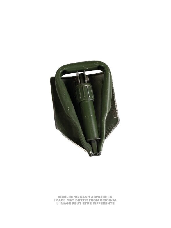 MIL-TEC German Trifold Shovel Without Cover Used 91552050 1