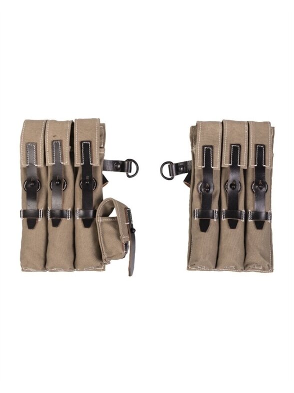 MIL-TEC Magazinų krepšiai MP38/40 vokiški WWII juoda MIL-TEC Magazinų krepšiai MP38/40 vokiški WWII juoda