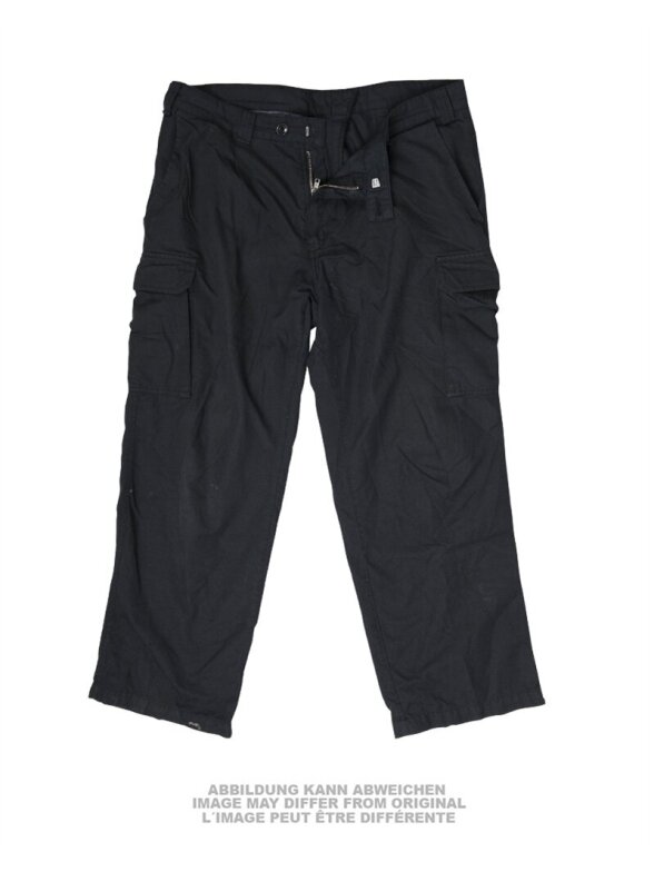 MIL-TEC Germ.dark Fire Brigade Pants Fire-retar.used 91881571 mėlyna