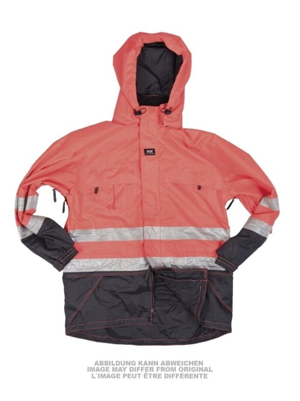MIL-TEC Ger.oran.3m Work Jacket Scotchlite™ W/o Liner Used 91880508