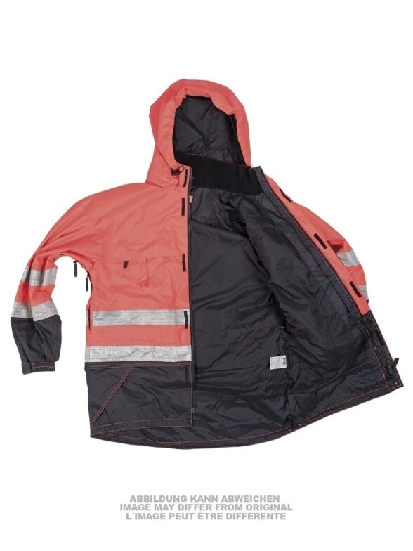 MIL-TEC Ger.oran.3m Work Jacket Scotchlite™ W/o Liner Used 91880508 1