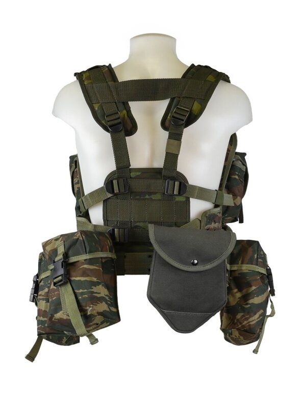 MIL-TEC Greek Lizard Assault Liemenė 8 dalių kamufliažinė 1