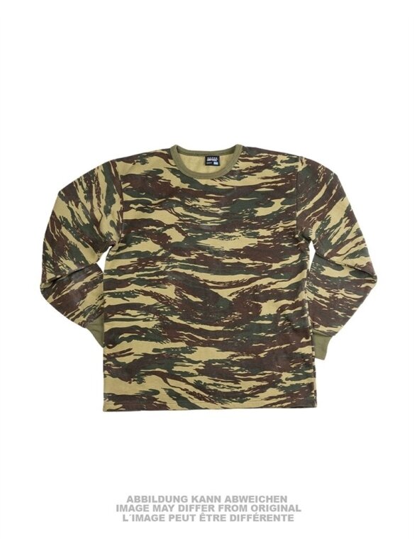 MIL-TEC Greek Lizard Sweatshirt naudota kamufliažinė MIL-TEC Greek Lizard Sweatshirt naudota kamufliažinė