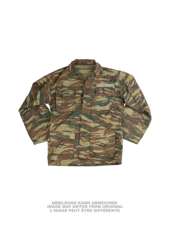 MIL-TEC Greek Lizard tipo BDU lauko striukė, kamufliaž MIL-TEC Greek Lizard tipo BDU lauko striukė, kamufliaž