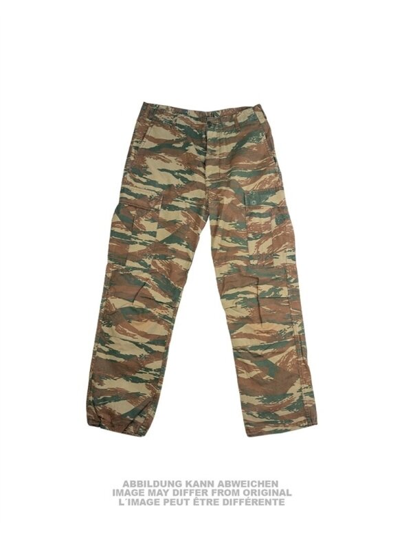 MIL-TEC Greek Lizard tipo BDU lauko kelnės kamufliažinės MIL-TEC Greek Lizard tipo BDU lauko kelnės kamufliažinės