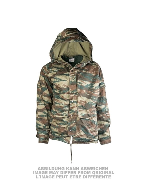 MIL-TEC Greek Parka kamufliažinė su pamušalu MIL-TEC Greek Parka kamufliažinė su pamušalu