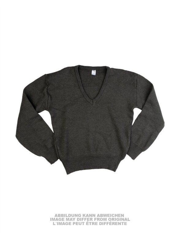 MIL-TEC Greek V-neck Sweater Used 91083580 alyvžalia MIL-TEC Greek V-neck Sweater Used 91083580 alyvžalia