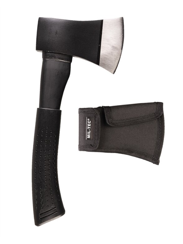 MIL-TEC Hatchet Steel With Cover 15506002 juoda MIL-TEC Hatchet Steel With Cover 15506002 juoda