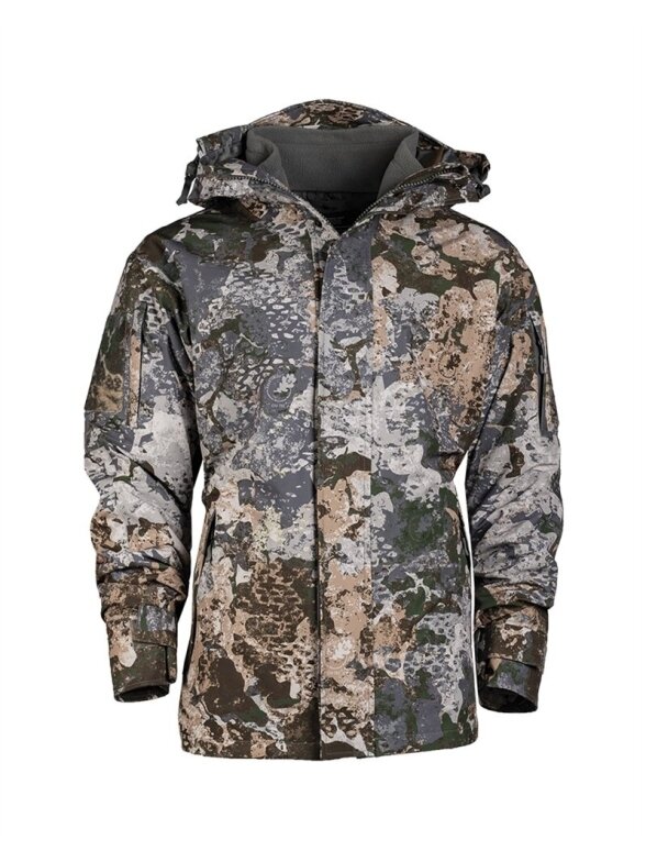 MIL-TEC taktinė striukė su nešiojamuoju fleece pamušalu Gen.ii 10616065 WASP