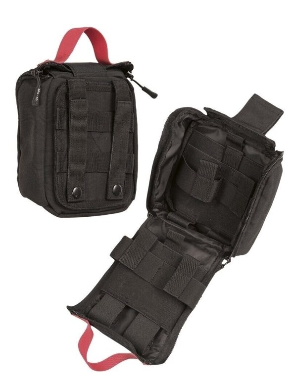 Mil-Tec Ifak ​​maišelis, pjaustytas lazeriu 13491002, juoda 1
