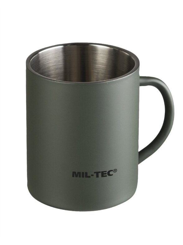 MIL-TEC Izoliuotas puodelis 450 ml juodas MIL-TEC Izoliuotas puodelis 450 ml juodas