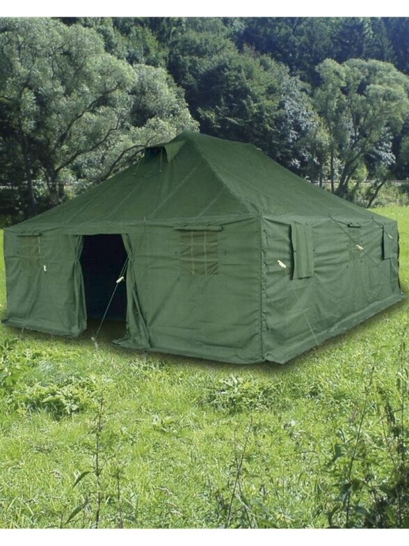 Mil-Tec Karinė palapinė, poliesteris 6x5 m 14223001, alyvžalia 3
