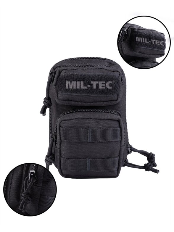 MIL-TEC raktų laikiklis Assault Pack juoda