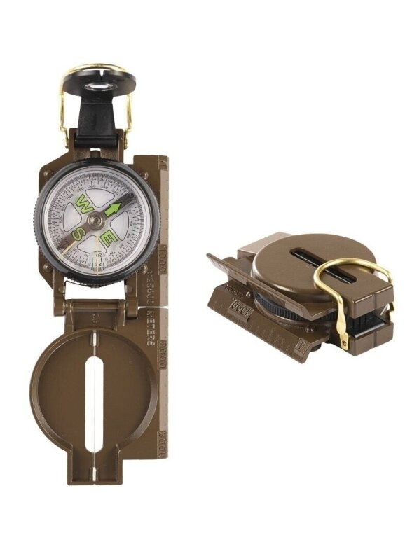 MIL-TEC kompasas US Metal Ranger alyvžalia 1 MIL-TEC kompasas US Metal Ranger alyvžalia 1