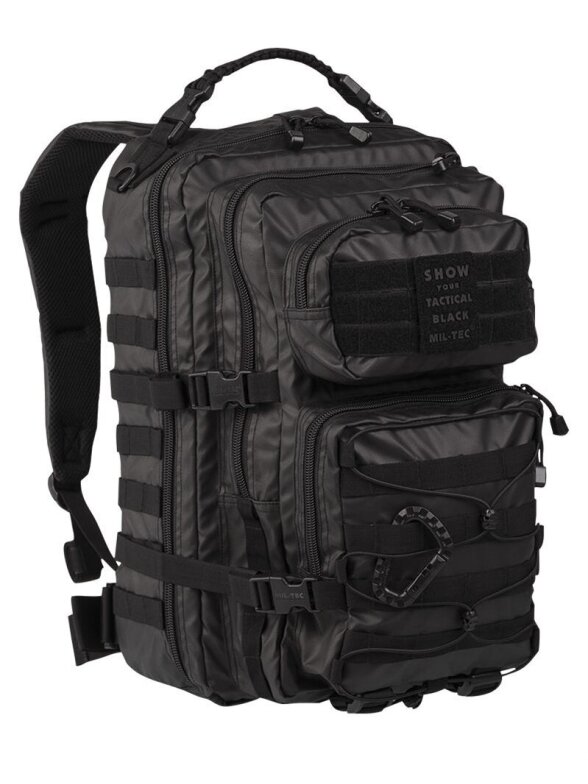 Mil-Tec Assault kuprinė Large 36L, taktinė juoda