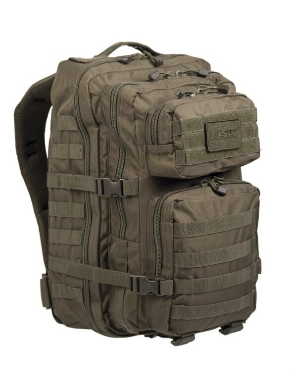 Mil-Tec Assault kuprinė Large 36L, alyvžalia