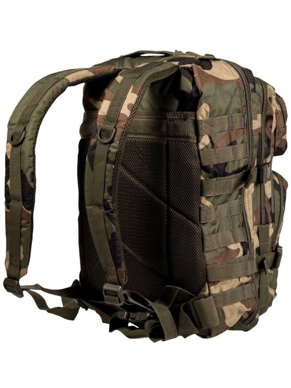 Mil-Tec Assault kuprinė Large 36L, woodland 1