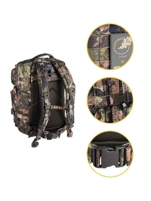 Mil-Tec Assault kuprinė Large 36L, WASP I Z3A 1 Mil-Tec Assault kuprinė Large 36L, WASP I Z3A 1