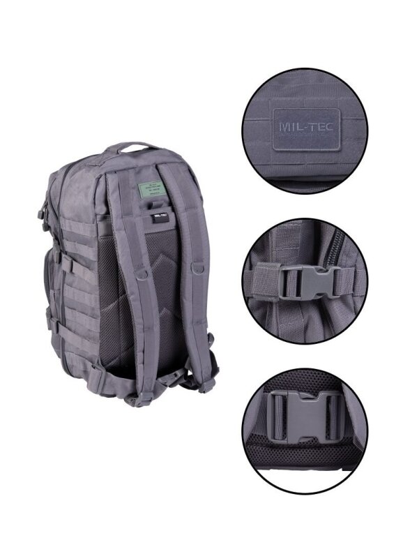 Mil-Tec Assault kuprinė Didelis 36L, rutulinis 1