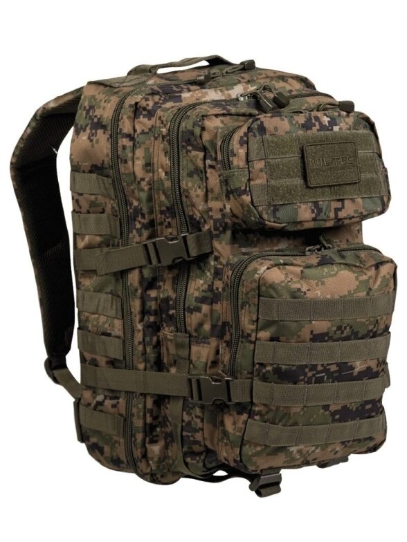 Mil-Tec Assault kuprinė Large 36L, digital W/L