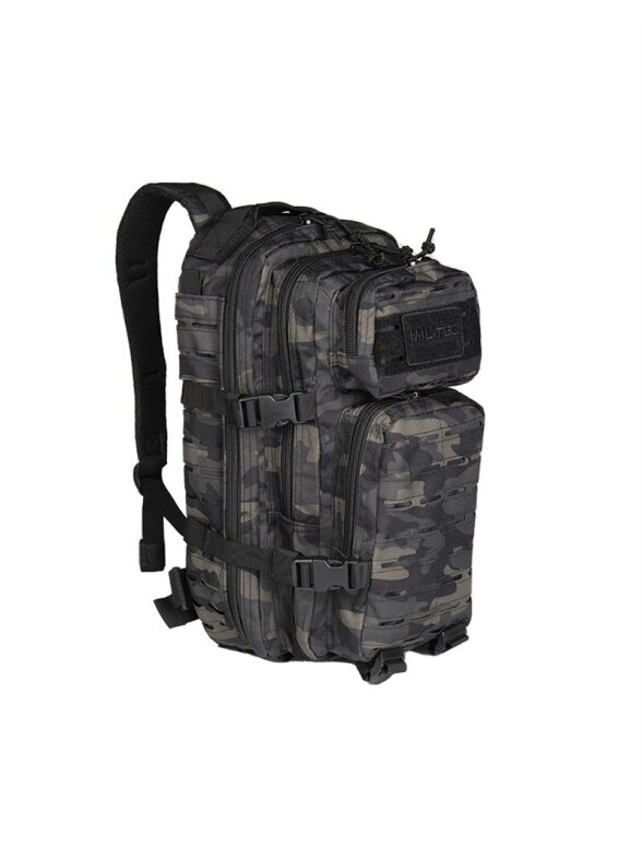 Mil-Tec Dark Camo Laser Cut Assault Backp.sm 14002680