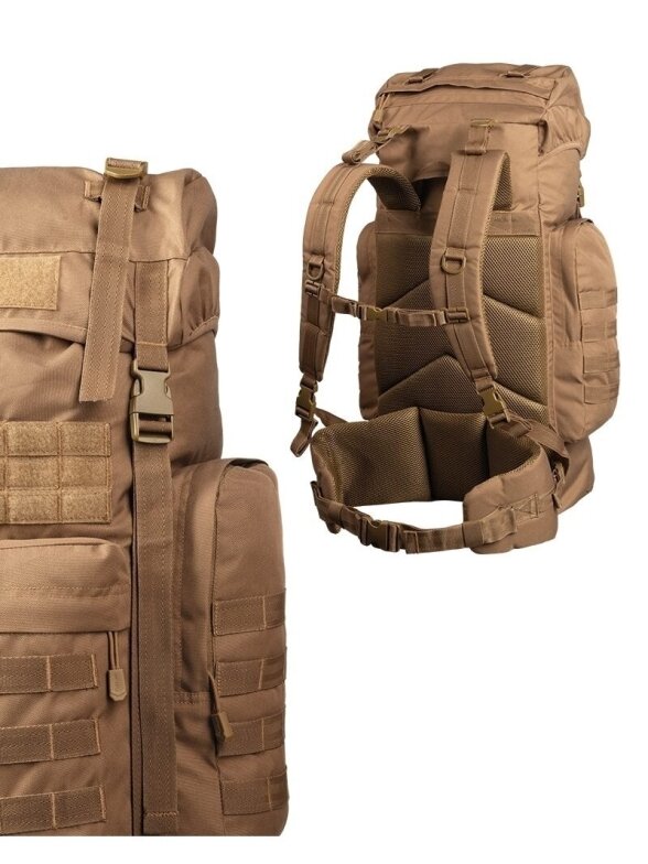 Mil-Tec II kartos didelis 14024119, tamsus coyote 1 Mil-Tec II kartos didelis 14024119, tamsus coyote 1
