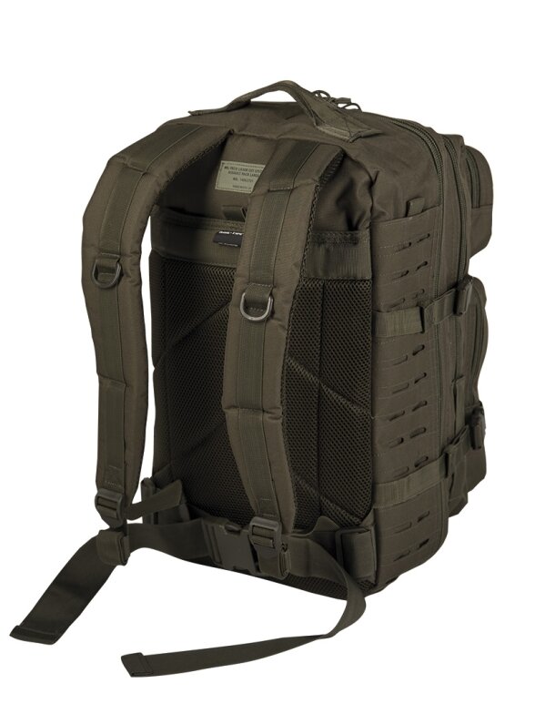 Mil-Tec Laser Cut Assault kuprinė Large 36L, alyvžalia
