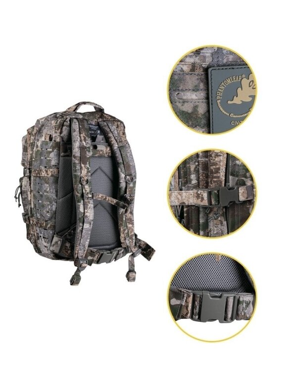 Mil-Tec Laser Cut Assault kuprinė Large 36L, WASP I Z1B 1
