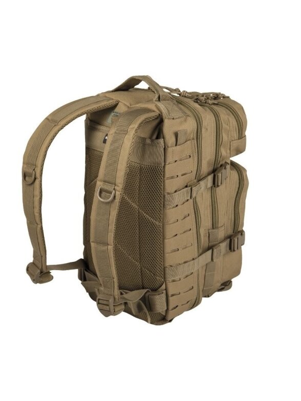 Mil-Tec Šturmo kuprinė, lazerinio pjovimo, maža 14002605, coyote 1