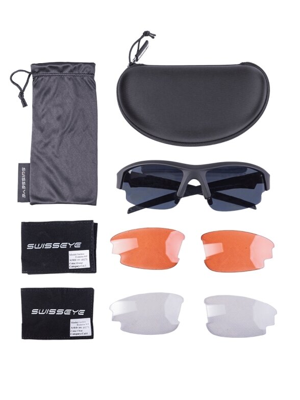 MIL-TEC taktiniai akiniai Swiss Eye® Gardosa Ballistic juodi 1 MIL-TEC taktiniai akiniai Swiss Eye® Gardosa Ballistic juodi 1