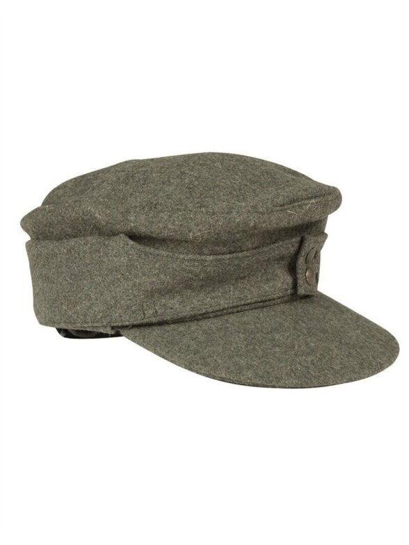 Mil-Tec Vokiška WWII M43 lauko kepurė (reprodukcija) 18135200, bal. Mil-Tec Vokiška WWII M43 lauko kepurė (reprodukcija) 18135200, bal.