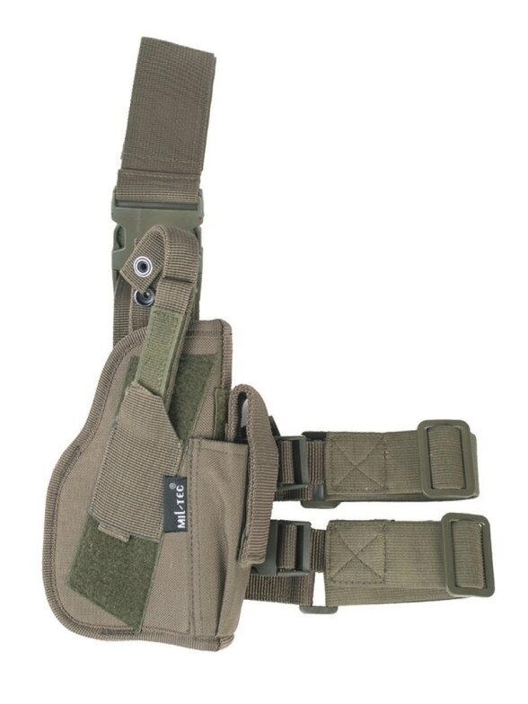 MIL-TEC Low Ride Holster Right 16140001 alyvžalia MIL-TEC Low Ride Holster Right 16140001 alyvžalia