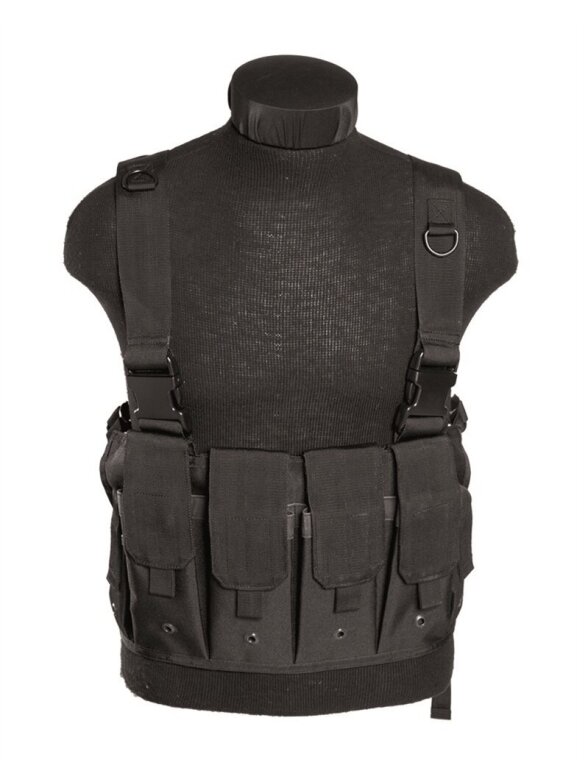 MIL-TEC Mag Carrier chest rig 13532002 juoda MIL-TEC Mag Carrier chest rig 13532002 juoda