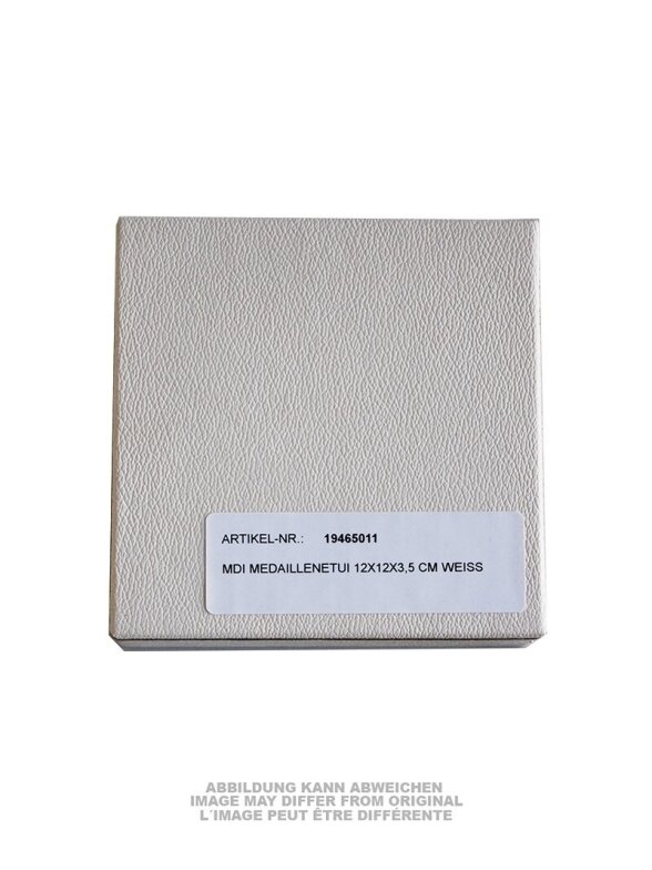 MIL-TEC medalių dėžutė 12x12x3,5 cm balta 1 MIL-TEC medalių dėžutė 12x12x3,5 cm balta 1