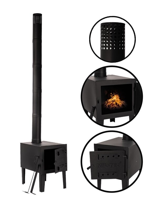 MIL-TEC Mil-tec® 31,7kg Pilna palapinės krosnelė 14261000 1